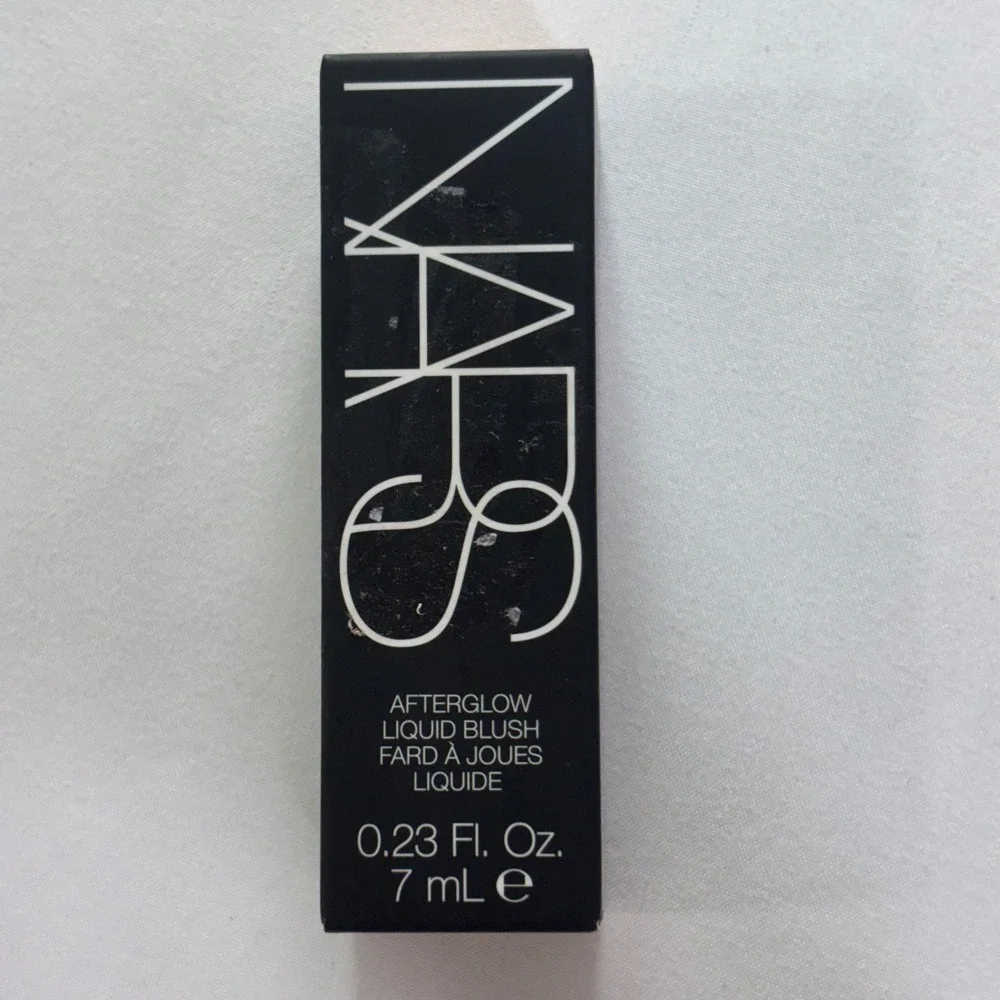 NARS Afterglow Liquid Blush Orgasm 0.23oz 7ml Peachy Pink Shimmer New in Box